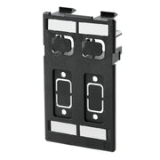 Weidmüller - Frontplatte (Schaltschrank) Einsatzplatte IE-FC-IP-2ST/2D9 2xData, 2xSignal