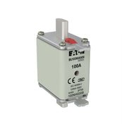 Eaton - Messersicherung Sicherungseinsatz Nieders. SICHERUNG #100NHG00B 100A AC 500V 120kA − 3 Stück