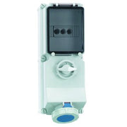 Bals Elektrotech - CEE-Steckdose abschaltbar, abgesichert (IEC 60309) Wandsteckdose abschaltbar 17029 abgesichert 16A 4p
