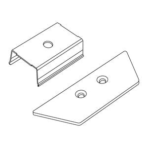 Nobile - Zubehör/Ersatzteile für Lichtschlauch/-band Ersatzkit für Alu Profil 5011149909 Aufbau, alu − 1 Stück