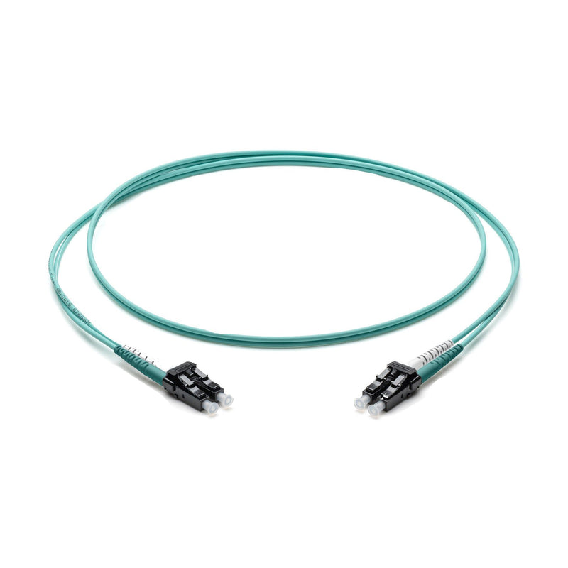 Corning - Patchkabel LWL Rangierkab. 1m LCD-LCD F050502Q2Z20001M aqua, Duplex, OM4