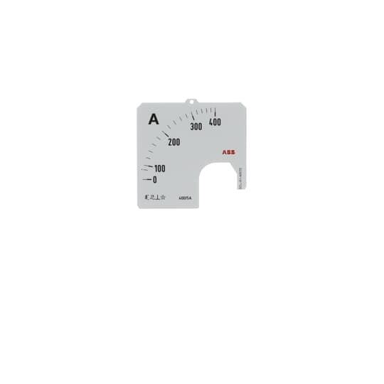 ABB Stotz S&J - Messskala Amperemeter SCL-A1-400/72 400/5A