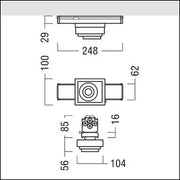 Zumtobel - Elektrisches Zubehör/Ersatzteile für Leuchten Sensor MSENSHCTEC-GPSRIP54