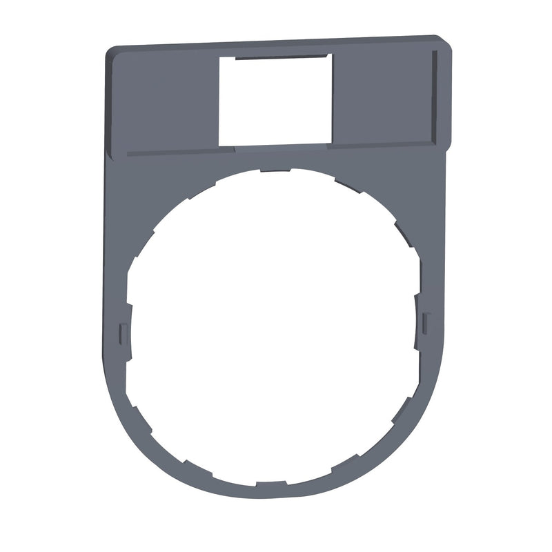 Schneider Electric - Bezeichnungsschild für Befehlsgeräte Schildträger Kunststoff ZBZ32CUST01 30x40mm 22mm