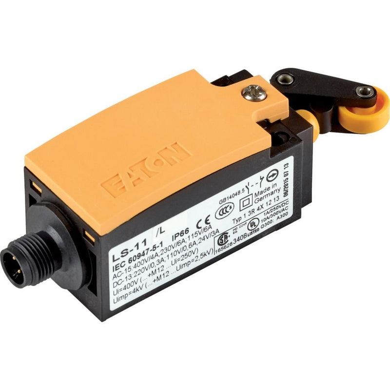 Eaton - Einzelpositionsschalter Positionsschalter Rollen- LS-11/L-M12A hebel Komplettgerät