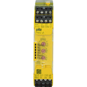 Pilz - Gerät zur Überwachung von sicherheitsgerichteten Stromkreisen Not-Aus-Schaltgerät PNOZ s5 #750105 24VDC 2 n/o 2 n/o t