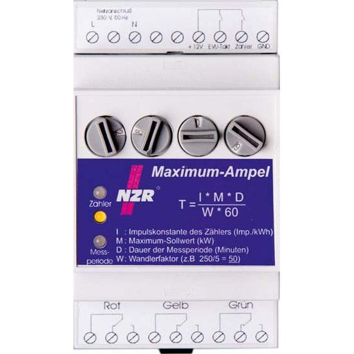 NZR - Maximumwächter für Reiheneinbau Maximum-Ampel MA3 − 1 Stück