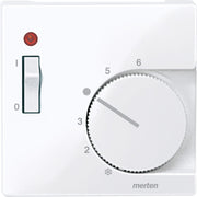 Merten - Abdeckung/Bedienelement für Installationsschalterprogramme Zentralplatte aws/gl 534825 für RT.- Einsatz