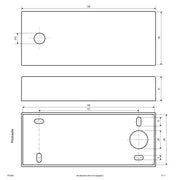 EVN Lichttechnik - Mechanisches Zubehör/Ersatzteile für Leuchten Baldachin PPDASB