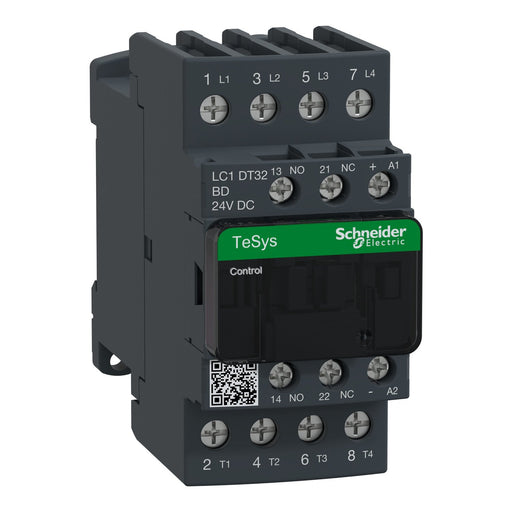 Schneider Electric - Leistungsschütz zum Schalten von Wechselstrom Leistungsschütz LC1DT32BD 4-polig, 1S, 1Ö