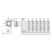 Bals Elektrotech - CEE-Gerätestecker (IEC 60309) Gerätestecker 32A 5p 400V 2897 6h IP67
