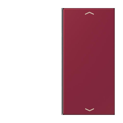 Jung - Abdeckung/Bedienelement für Installationsschalterprogramme Taste 2fach m. Pfeilsymb. LC 402 TSAP 255 le rubis