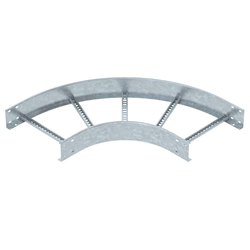 OBO Bettermann - Bogen für Kabelleiter Bogen LB 90 1140 R3 FT 90 Grad