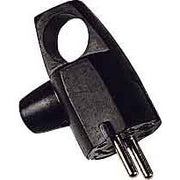 Legrand - Schutzkontaktstecker Gummistecker sw Legrand 050252