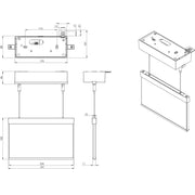 RP-Technik - Sicherheitsleuchte LED-Rettungszeichenleuchte AMDC403SC-E EB 3h, SC, eds-opt