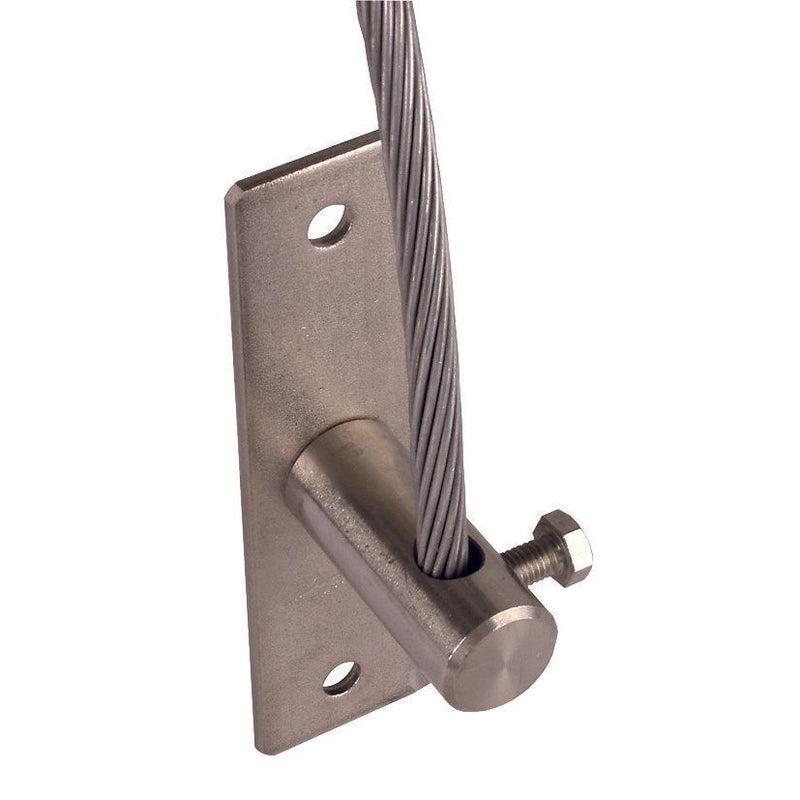 DEHN - Zubehör/Ersatzteile für Erdung und Blitzschutz Abspannkloben ASK8150402XB10.5V2A f. Rd 8mm NIRO