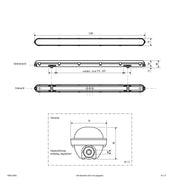 EVN Lichttechnik - Decken-/Wandleuchte LED-Anbauleuchte FW65122440 ML