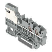WAGO - Neutralleitertrenn-Reihenklemme 2-Leiter-Potentialausglkl. 2002-7211 2,5mm² − 50 Stück