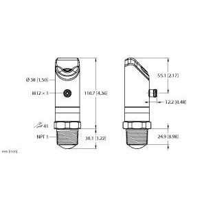 Turck - Füllstand-/Niveauüberwachungsgerät Radarsensor LRS510-10 #100012726