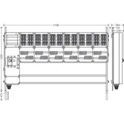 Hensel - Verteilerschrank für Energieversorgung Ladeverteiler Mi EV 11kW 36000 f.36 Ladep. a 11kW