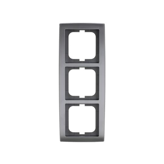 Busch-Jaeger - Abdeckrahmen Rahmen 3-fach 1723-80 chrom matt  − 1 Stück
