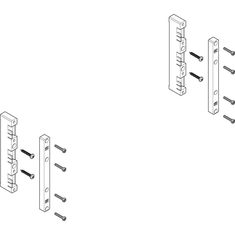 ABN - Verteilerfeld für Installationsverteiler Sammelschienen-Modul MFS22603 flach 1-2FB/2RE