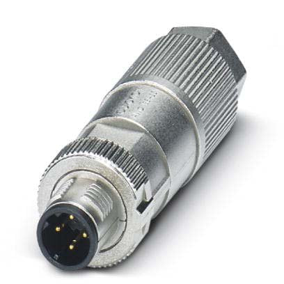Phoenix Contact - Rundsteckverbinder, feldkonfektionierbar (Industriesteckverbinder) Steckverbinder SACC-MSD-4QO#1411066