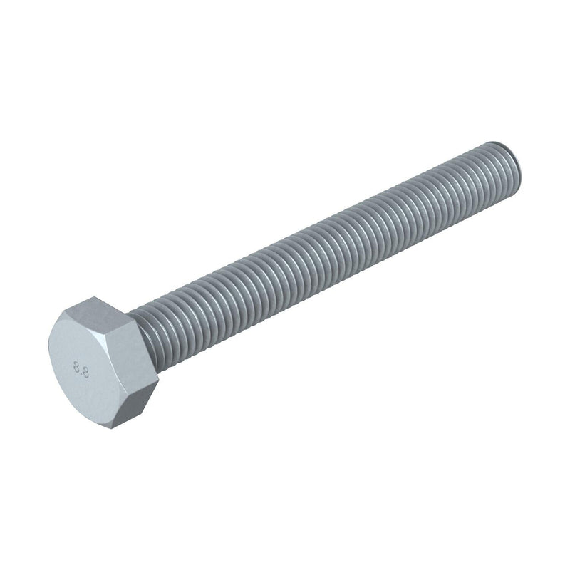 OBO Bettermann - Maschinenschraube/Bolzen Sechskantschraube SKS M12x100 ZL − 50 Stück