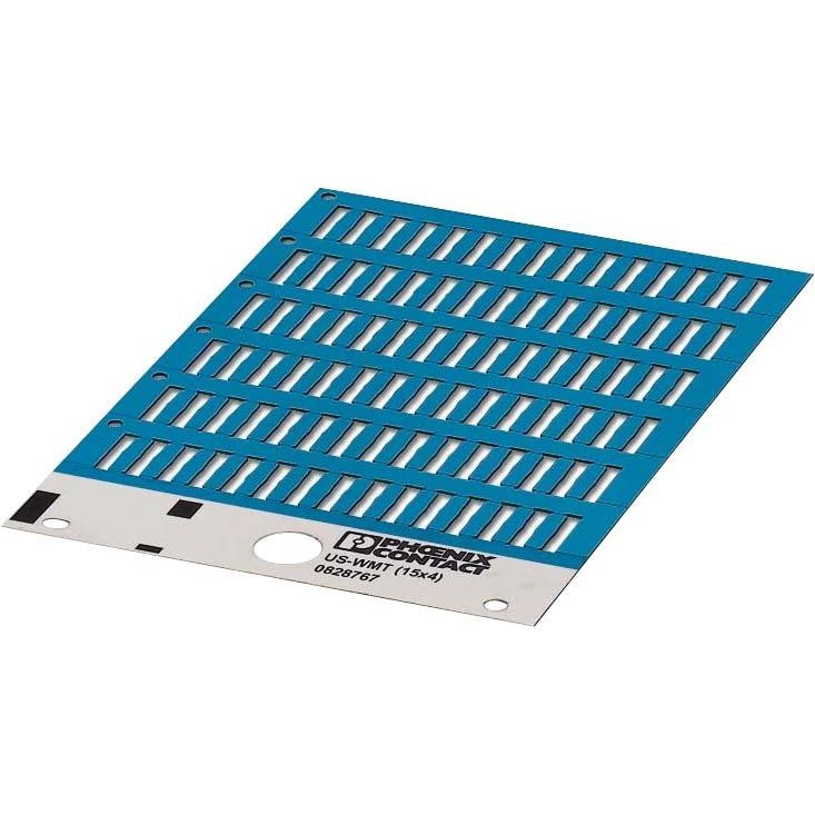 Phoenix Contact - Kabelmarkierungssystem Kabelmarker US-WMT (15X4) BU − 10 Stück