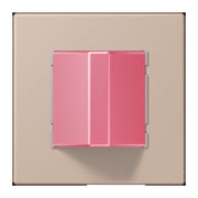 Jung - Behindertenelement für Installationsschalterprogramme Notrufsystem Rufmodul NRS LC 0834 RM 240 ombre brulee claire