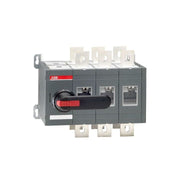 ABB Stotz S&J - Lasttrennschalter Lastumschalter OT800E03CP 0A m. Griff u. Welle