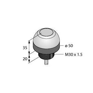 Turck - Lichttaster energetisch Bestückungssensor K50APT2BYWF2 Pick-to-Light