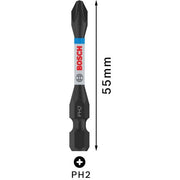 Bosch - Bit-Set PRO Phillips Impact Bit, 2608522520VE(2) PH2, 55 mm, 2-tlg