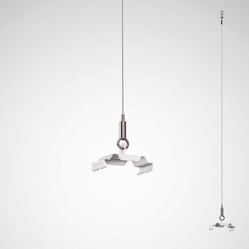 Trilux - Mechanisches Zubehör/Ersatzteile für Leuchten Seilaufhängung A01SX/1500 078 01 weiß
