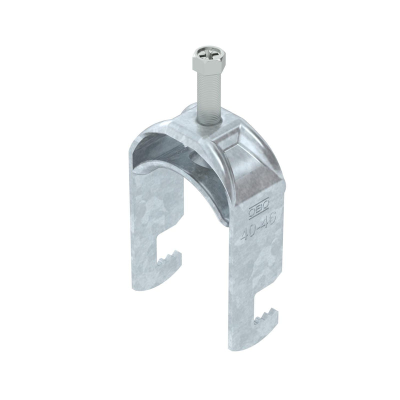OBO Bettermann - Bügelschelle BS-F1-M-46 FT 40-46mm − 100 Stück
