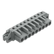 WAGO - Leiterplattensteckverbinder THT-Federleiste abgewink. 232-239/031-000 Rastermaß 5mm,grau − 25 Stück