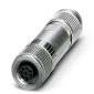 Phoenix Contact - Rundsteckverbinder, feldkonfektionierbar (Industriesteckverbinder) Bussystem-Steckverbinder SACC-M12FS- #1429143 Buchse gerade 6p.