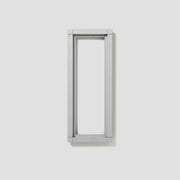 Siedle&Söhne - Montageelement für Türstation Kombirahmen KR 611-3/1-0 SM sil/met