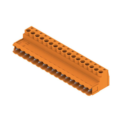 Weidmüller - Kabelsteckverbinder für Leiterplattensteckverbinder Verbinder 5.08mm SLS 5.08/#1645150000  − 18 Stück