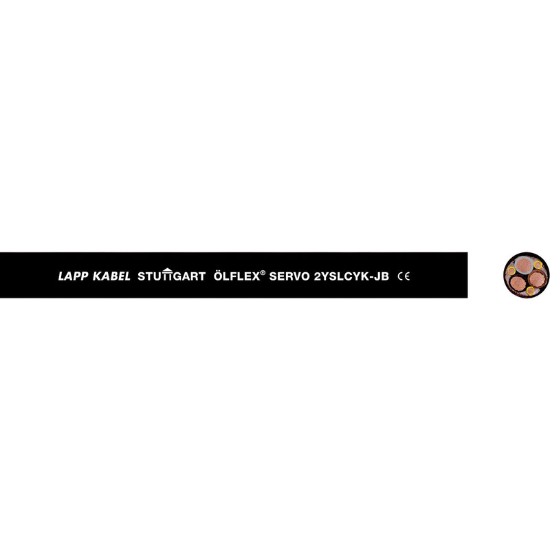 Lapp Kabel&Leitung - Energiekabel >= 1 kV, für ortsveränderlichen Einsatz ÖLFLEX SERVO 2YSLCY-JB BK 1136453/1000 4G6 − 1000 Meter