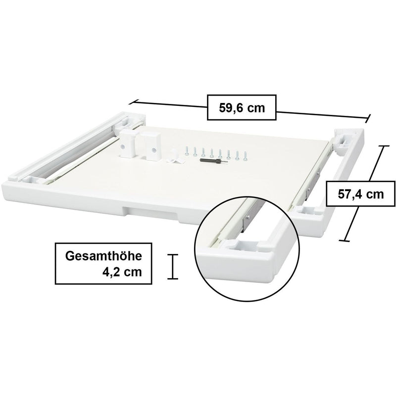 Siemens - Zubehör/Ersatzteile für Geschirrspüler, Wasch- und Trockengerät Verbindungssatz WZ20400 m.Auszug