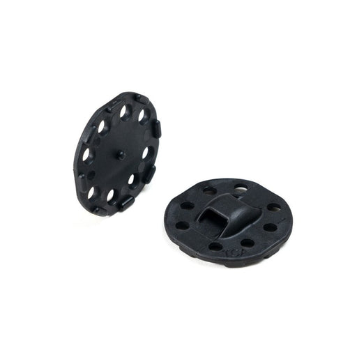 HellermannTyton - Befestigungssockel und -element für Kabelbinder Pastensockel 22,6x22,6 mm PMB3-PA666V0-BK PA666V0, schwarz − 100 Stück