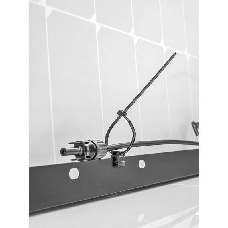 Cimco Werkzeuge - Kabelbinder Clip-Kabelbinder 181825 4,6x200 schwarz − 100 Stück