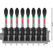 Bosch - Bit-Set PRO Pozidriv Impact Bit, 2608522331 PZ2, 55 mm, 8-tlg