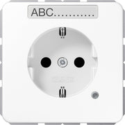 Jung - Steckdose SCHUKO-Steckdose 16 A 250V CD 1520 BFNAKO WW m.Berührungsschutz
