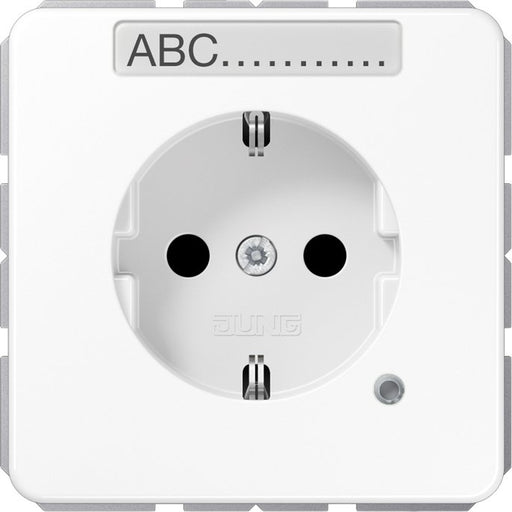 Jung - Steckdose SCHUKO-Steckdose 16 A 250V CD 1520 BFNAKO WW m.Berührungsschutz