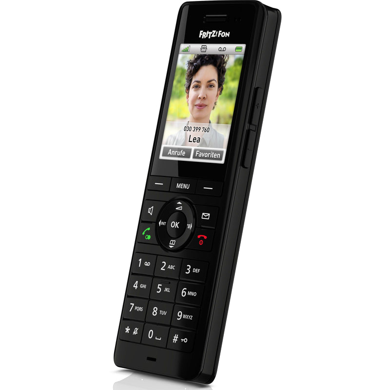 FRITZ - Schnurloses Telefon DECT Telefon FRITZ!Fon X6 schwarz