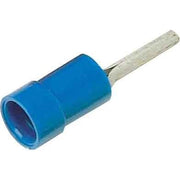Elpress - Quetschkabelschuh für Cu-Leiter Stiftkabelschuh blau A2519SR 1,5-2,5qmm L1=12mm − 100 Stück