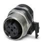 Phoenix Contact - Rundsteckverbinder, feldkonfektionierbar (Industriesteckverbinder) Einbausteckverbinder SACC-DSIV-FS#1439900 − 10 Stück