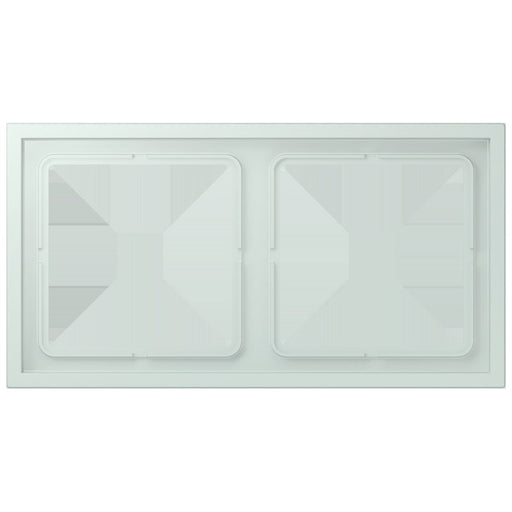 Jung - Abdeckrahmen Rahmen 2-fach LCZ 982 BF 215 ceruleen pale